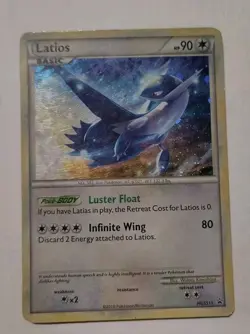 Latios [Cracked Ice] #HGSS11 Pokemon Promo - Image 1