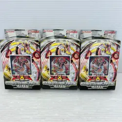 KONAMI YU GI OH ZEXAL STARTER DECK LOT OF 3 Cyber Dragon Revolution YuGiOh - Image 1