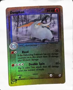 Donphan 17/109 Rare Reverse Holo EX Ruby and Sapphire Pokemon - Image 1