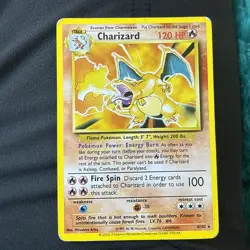 CHARIZARD SET BASE ITA 4/102 POKEMON - Image 1