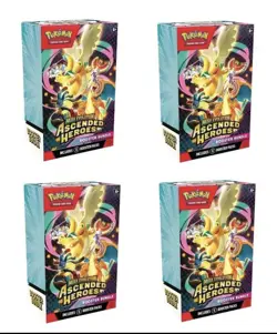 Pokemon TCG: Mega Evolution Ascended Heroes Booster Bundle x4 Fast Delivery🚛 - Image 1