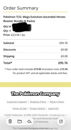 Pokemon TCG Mega Evolution Ascended Heroes Booster Bundle x4 | PRESALE - Image 2