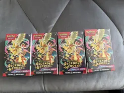 Pokemon TCG Mega Evolution Ascended Heroes Booster Bundle x4 - Image 1