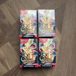 Pokemon TCG Mega Evolution Ascended Heroes Booster Bundle x4 - Image 1