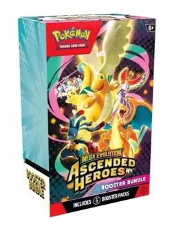 Pokemon TCG Mega Evolution Ascended Heroes Booster Bundle x4 | PRESALE - Image 1