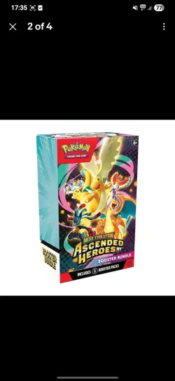 Pokemon TCG Mega Evolution Ascended Heroes Booster Bundle x4 | PRESALE - Image 2