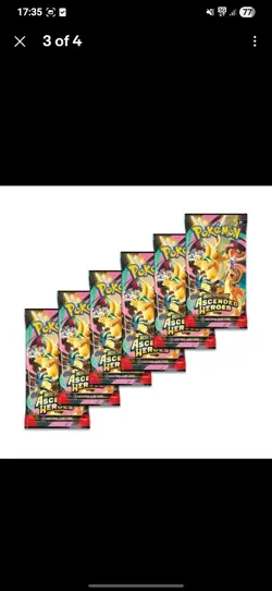 Pokemon TCG Mega Evolution Ascended Heroes Booster Bundle x4 | PRESALE - Image 3