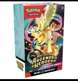 ✅Presale✅ 4x Pokemon TCG: Mega Evolution-Ascended Heroes Booster Bundle x4 24/04 - Image 1
