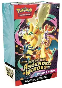 ✅Presale✅ 4x Pokemon TCG: Mega Evolution-Ascended Heroes Booster Bundle x4 - Image 1