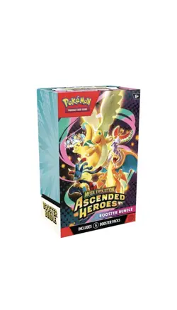 PRESALE - Pokemon TCG Mega Evolution Ascended Heroes Booster Bundle x4 Boxes - Image 1