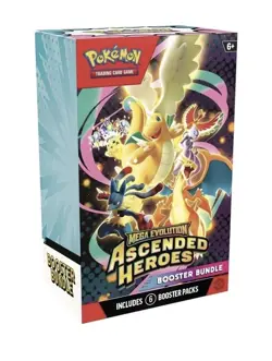 PRESALE Pokemon TCG: Mega Evolution-Ascended Heroes Booster Bundle x4 22/04/2026 - Image 1