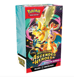 Pokemon TCG: Mega Evolution-Ascended Heroes Booster Bundle x4 Pre-Order - Image 1