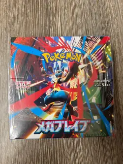Sealed Pokemon Mega Brave M1L Japanese Booster Box - Image 1
