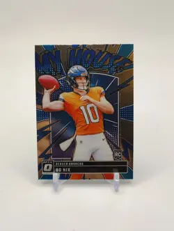 2024 Panini Donruss Optic My House! Bo Nix Rookie #10 - Image 1