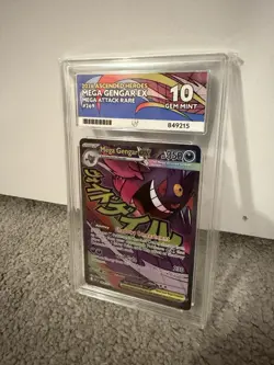 Mega Gengar Ex 269/217Ascended Heroes ACE 10(Perfect Subgrades) PokemonCard - Image 3
