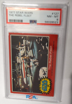 1977 STAR WARS #127 THE REBEL FLEET PSA 8 - Image 1