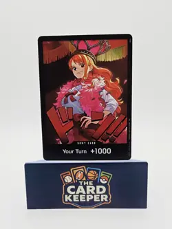 DON!! Card (Nami) Extra Booster: One Piece Heroines Edition Regular Foil EB03 - Image 1
