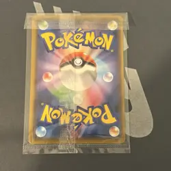 JAPANESE POKEMON PROMO CARD - YU NAGABA PIKACHU 208/S-P (REV HOLO) RARE (SEALED) - Image 2