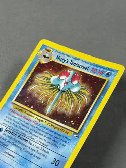 Vintage Pokemon Misty's Tentacruel Gym Heroes Holo Rare 10/132 WOTC TCG Card - Image 3