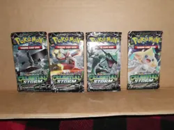 2018 Pokemon Celetial Storm Art Set 4 Packs 10 Cards Per Pack - Image 1