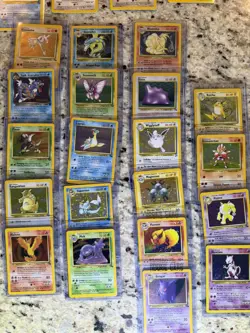 Original Vintage Pokemon Card Binder: Commons, Uncommons, Rare, and Holos - Image 1