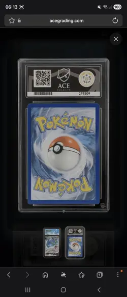 Rayquaza V 194/203 Evolving Skies Pokemon TCG Graded Card - ACE 9 MINT - Image 4