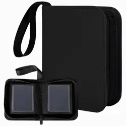 1 Pocket Toploader Binder 40 Pockets One Pocket Mini Trading Card Album,Diamo... - Image 1