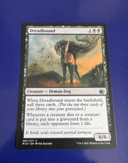 MTG - Dreadhound - Innistrad: Midnight Hunt - Image 1