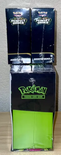 Pokemon TCG Perfect Order Elite Trainer Box and Booster Bundle Lot of 2 - Image 2