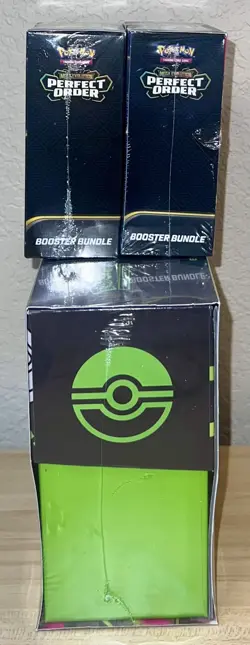 Pokemon TCG Perfect Order Elite Trainer Box and Booster Bundle Lot of 2 - Image 4