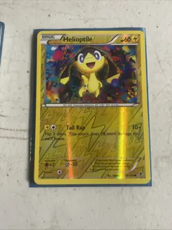 Helioptile (28) Reverse Holo Common XY - Phantom Forces 28/119 Pokemon - Image 1