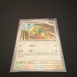 Pokemon Dunsparce Master Ball Pattern Holo 079/131 Sv: Prismatic Evolutions 60 … - Image 2