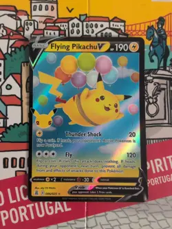 Flying Pikachu v 006/025 Celebrations 25th Anniversary Full Art Pokemon Card - Image 1