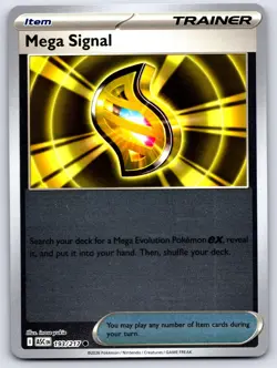 MEGA SIGNAL 193/217 REVERSE HOLO ME: ASCENDED HEROES POKEMON NEAR MINT - Image 1