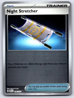 NIGHT STRETCHER 196/217 REVERSE HOLO ME: ASCENDED HEROES POKEMON NEAR MINT - Image 1