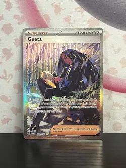 Pokemon TCG Geeta 226/197 SV03: Obsidian Flames Holo Card Nintendo 2023 NM - Image 1