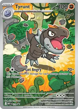 Tyrunt 070 Promo Pokemon Ascended Heroes Me: Mega Evolution Holo NM - Image 1