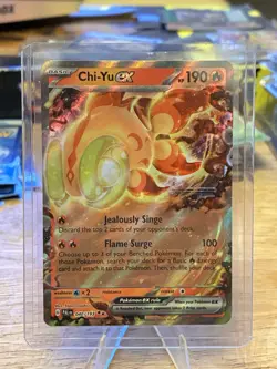 Pokemon Chi-Yu Ex 040/193 Double Rare Paldea Evolved Holo Near Mint - Image 1