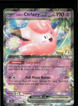 Lillie's Clefairy ex 056/159 Double Rare Journey Together Pokemon Near Mint - Image 1