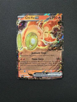 Pokemon TCG Chi-Yu Ex 040/193 Sv02: Paldea Evolved Double Rare Near Mint - Image 1