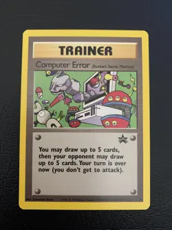 Computer Error #16 - Black Star Movie Promo - Pokemon Card - Image 1