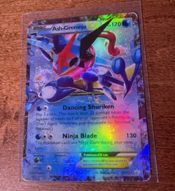 Ash-Greninja EX Holo XY133 Black Star Promo Pokemon TCG - Image 1
