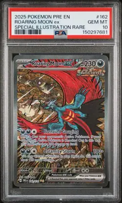Pokemon Roaring Moon ex 162/131 PSA 10 LOW POP - Image 1