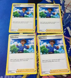 4x Schoolboy - SWSH Fusion Strike (238/264) Pokemon TCG Playset - Image 2