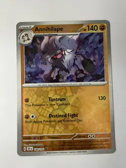 Pokemon TCG * SV Surging Sparks 100/191 Annihilape Uncommon * Pack FRESH - Image 1