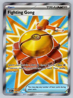 Fighting Gong 168/132 Ultra Rare Mega Evolution Pokemon NM - Image 1