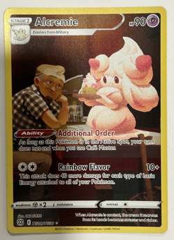 Pokemon Card Alcremie TG08/TG30 Character Rare Brilliant Stars Near Mint - Image 1