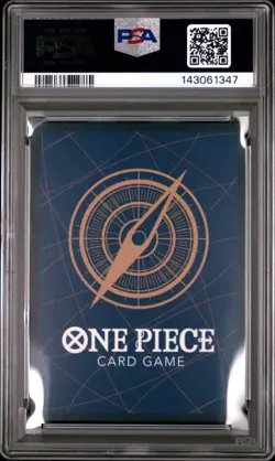 2025 ONE PIECE JAPANESE OP11-A FIST OF DIVINE SPEED #080 GEAR TWO PSA 10 - Image 2