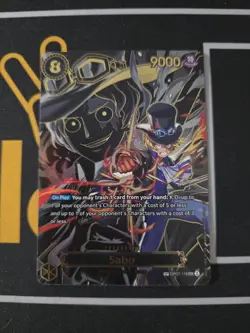 Sabo OP07-118 SEC SP Carrying On His Will ENGLISH One Piece CCG - Image 1