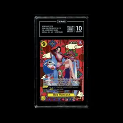 Boa Hancock One Piece OP14-112 SP Alt Art The Azure Sea's Seven TAG 10 POP 13! - Image 1